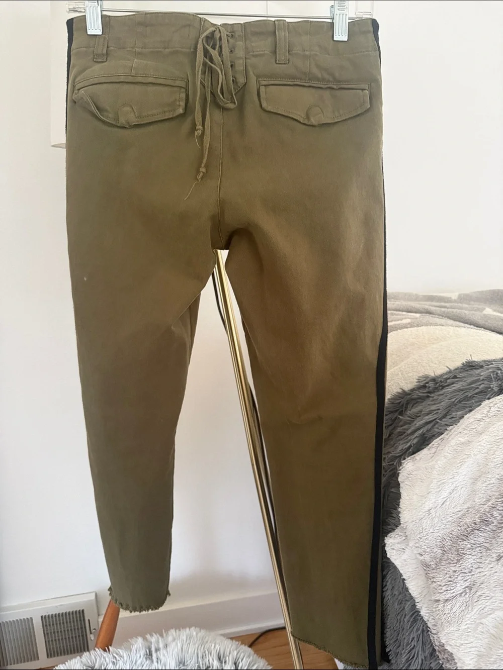 Pam & Gela olive green
